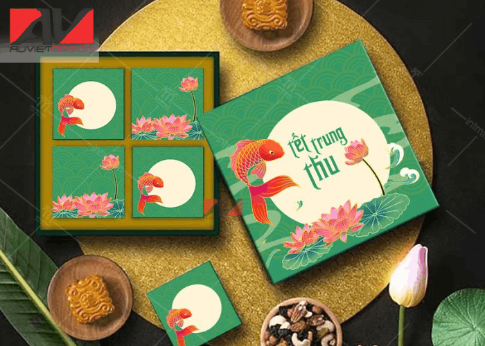 In Hộp Cứng Trung Thu Cao Cấp, Thiết Kế Theo Yêu Cầu