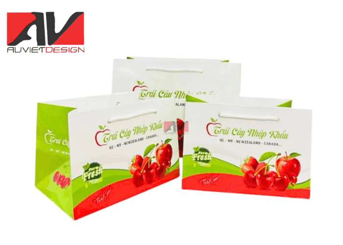 Các Mẫu Túi Giấy Đựng Trái Cây Được Khách Hàng Ưa Chuộng